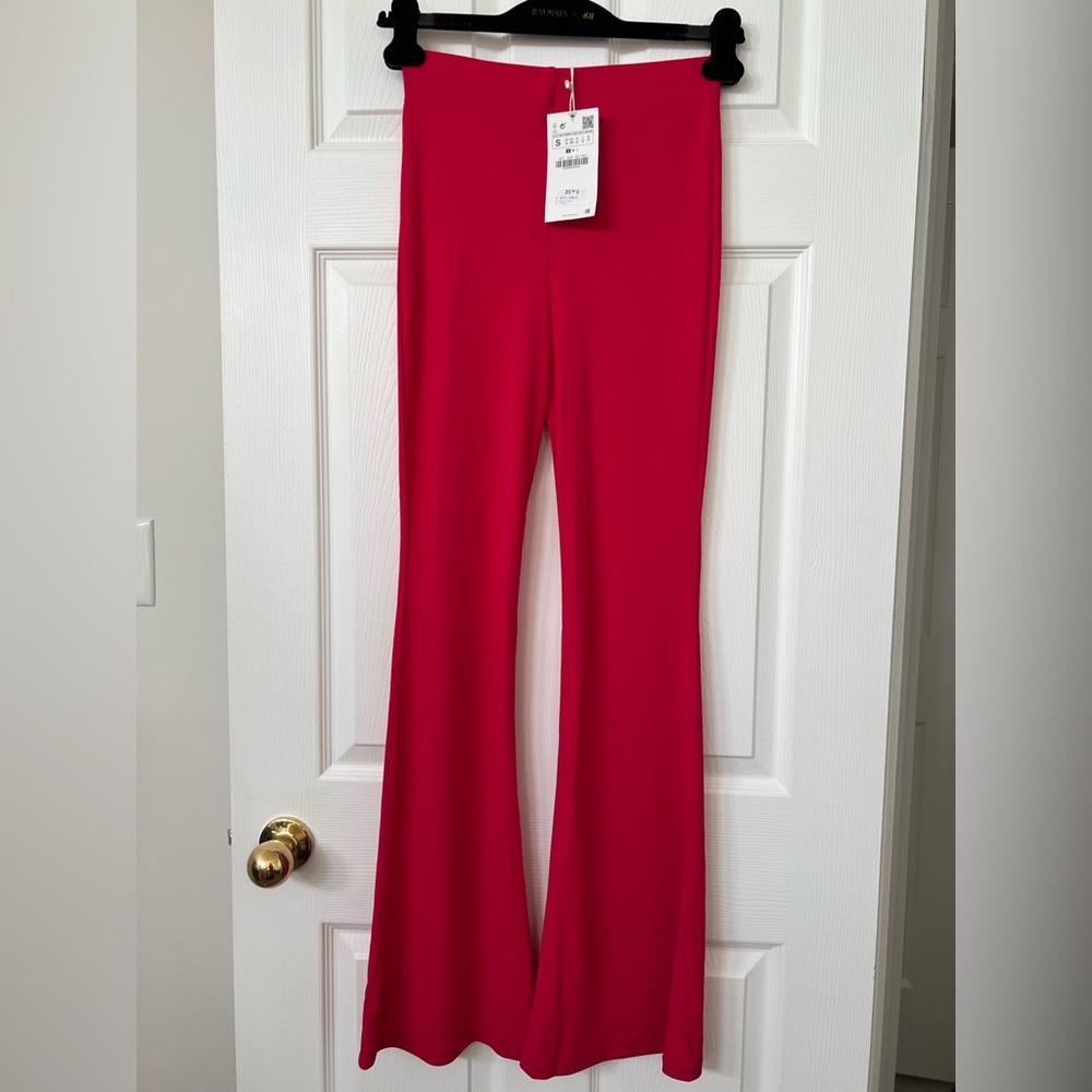 Zara Elegant Pink Women's Pants